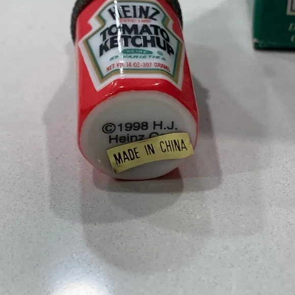 Heinz Tomato Ketchup Miniature Collectible -  hinged box - Picture 3 of 3